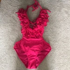 Hot Pink Swimsuit